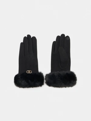 Liu Jo Gloves With Faux Fur Details LIUJO