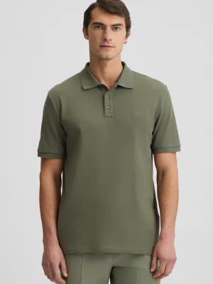 Liu Jo Green Pique Polo Shirt LIUJO