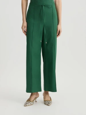 Liu Jo Green Trousers With Belt LIUJO