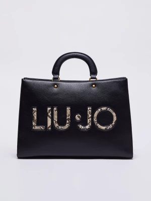 Liu Jo Handbag With Snakeskin Effect Logo LIUJO