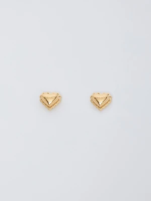 Liu Jo Earrings With Heart And Cross złoty