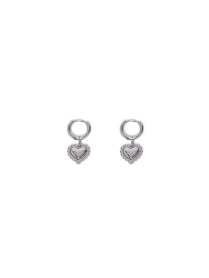 Liu Jo Heart Hoop Earrings