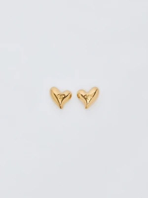 Liu Jo Earrings With Links A Heart złoty