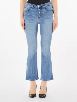 Liu Jo High-rise Bootcut Jeans niebieski