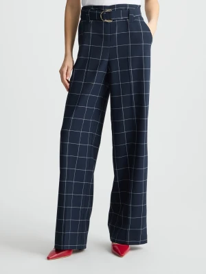 Liu Jo High-rise Check Trousers LIUJO