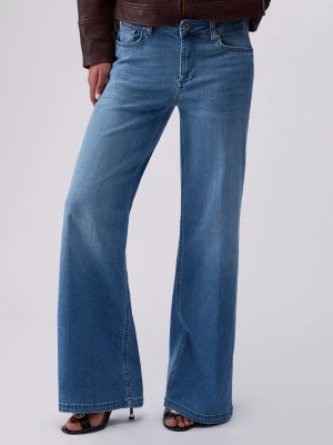 Liu Jo High-rise Flared Jeans Light Denim