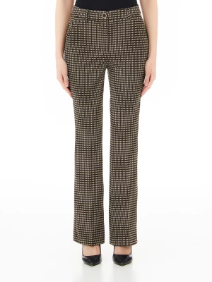 Liu Jo High-rise Jacquard Trousers LIUJO