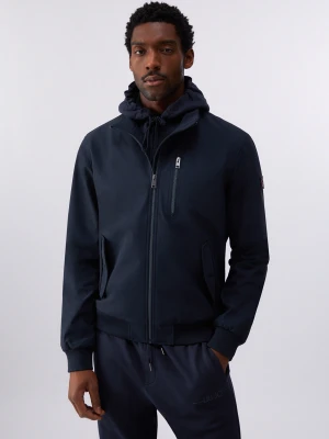 Liu Jo High-tech Fabric Bomber Jacket Dark Blue