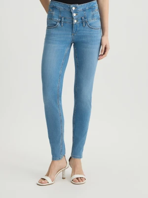 Liu Jo High-waisted Skinny Jeans Blue Denim