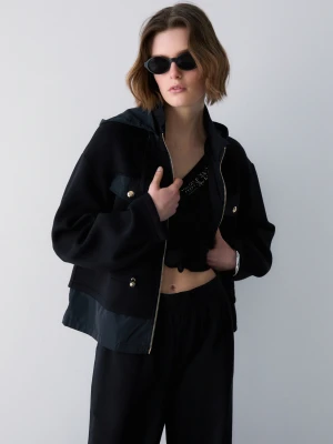 Liu Jo Hooded Jacket czarny