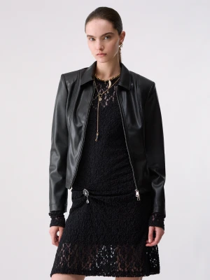 Liu Jo Jacket With Belt czarny