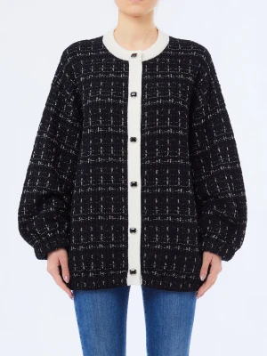 Liu Jo Jacket With Jewel Buttons czarny