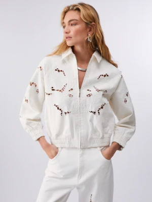 Liu Jo Jacket With Openwork Embroidery LIUJO