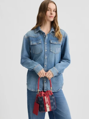 Liu Jo Small Jacquard Bucket Bag LIUJO