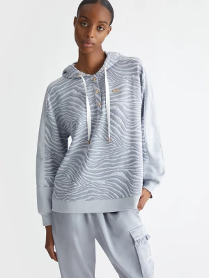 Liu Jo Jacquard Hooded Sweatshirt LIUJO