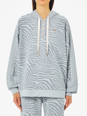Liu Jo Jacquard Hooded Sweatshirt LIUJO