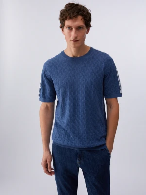 Liu Jo Jacquard Knit T-shirt