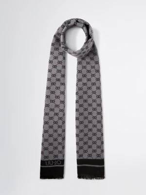 Liu Jo Jacquard Stole With Logo LIUJO