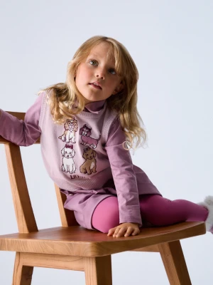 Liu Jo Jacquard Vest różowy