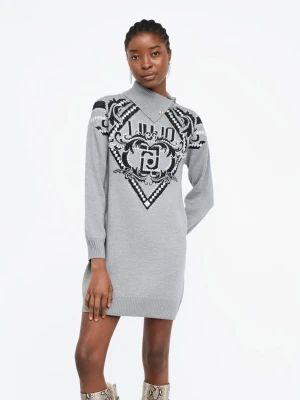 Liu Jo Jacquard Wool Dress LIUJO