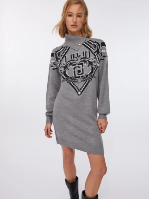 Liu Jo Jacquard Wool Dress LIUJO