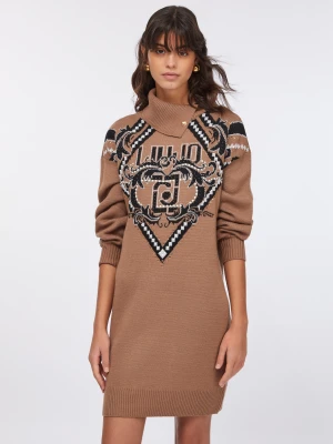 Liu Jo Jacquard Wool Dress LIUJO