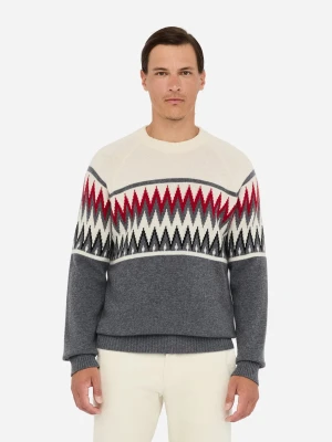 Liu Jo Jacquard Wool Sweater LIUJO