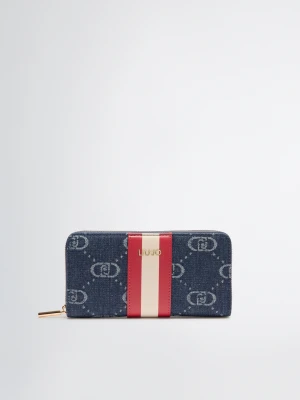 Zdjęcie produktu Liu Jo Jacquard Zip-around Wallet LIUJO