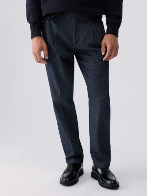 Liu Jo Jeans Relaxed In A Wool Blend Classic Wash