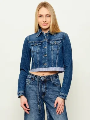 Liu Jo Jeansowa kurtka | Cropped Fit