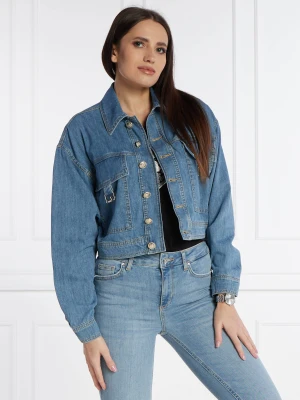 Liu Jo Jeansowa kurtka | Cropped Fit niebieski