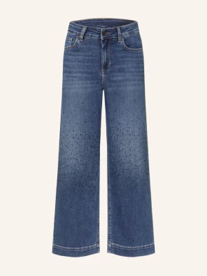 Liu Jo Jeansowe Kuloty Z Kamyczkami Ozdobnymi blau 79077 Den.Blue dk.sparklin