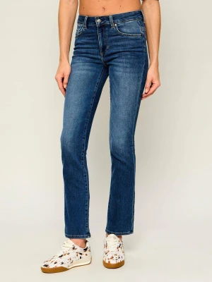 Liu Jo Jeansy Authentic Magnetic | Slim Fit | z dodatkiem wełny granatowy