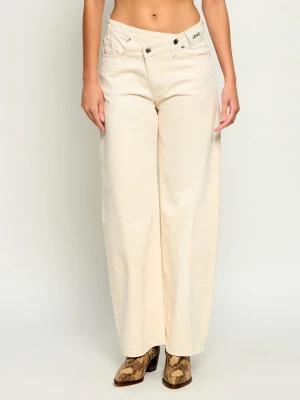 Liu Jo Jeansy Awry R | Relaxed fit beżowy
