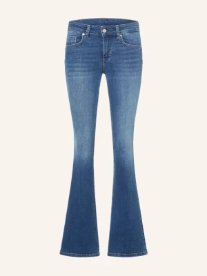 Liu Jo Jeansy Bootcut blau 7S082 Den.Blue short root