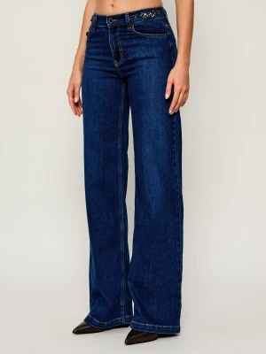 Liu Jo Jeansy Cintini | Loose fit granatowy