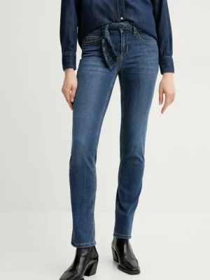 Liu Jo jeansy damskie kolor granatowy UA5016 D0242