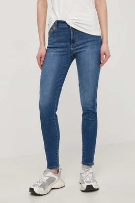 Liu Jo jeansy damskie kolor niebieski