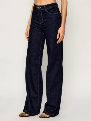 Liu Jo Jeansy | flare fit granatowy