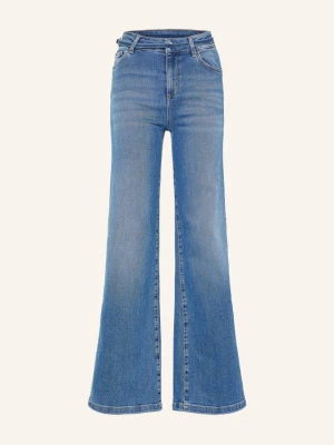 Liu Jo Jeansy Flared blau 7S899 Den.Blue short bubbl