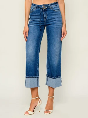 Liu Jo Jeansy Good Cropped | Loose fit niebieski
