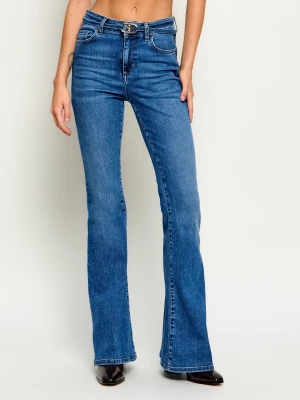 Liu Jo Jeansy Good Super Beat | flare fit niebieski