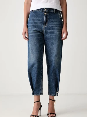 Liu Jo jeansy relaxed fit damskie niebieski