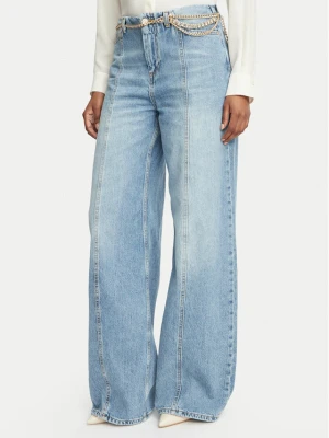 Liu Jo Jeansy Selected by Gigi Hadid ZB7300 D4854 Niebieski Flare Fit