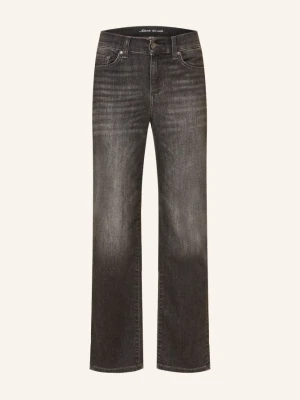 Liu Jo Jeansy Straight Authentic Z Kamyczkami Ozdobnymi grau 87504 Den.Black sunshine w