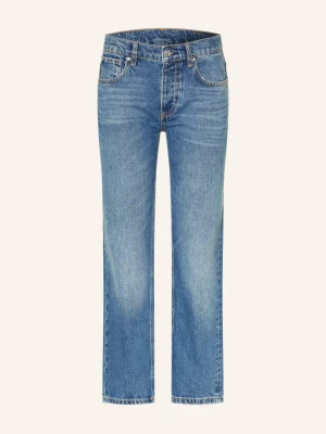 Liu Jo Jeansy Straight Z Kamyczkami Ozdobnymi blau 79260 Den.Blue fix.dk.wash