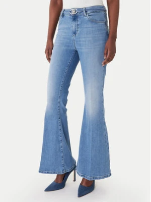 Liu Jo Jeansy UA6159 D0264 Niebieski Flare Fit