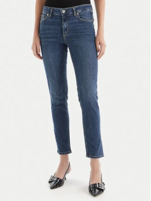 Liu Jo Jeansy UF5035 D0236 Granatowy Slim Fit