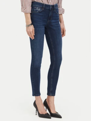 Liu Jo Jeansy UF6013 D0356 Granatowy Skinny Fit