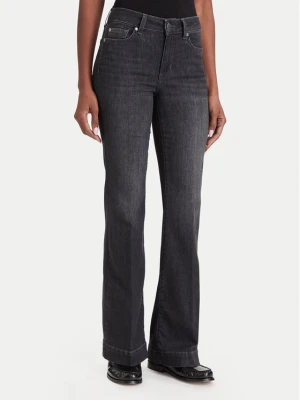 Liu Jo Jeansy UF6061 DS081 Czarny Flare Fit
